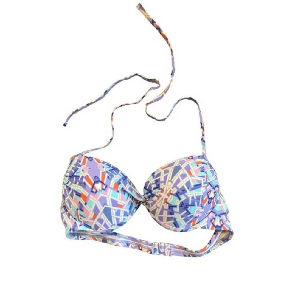 Xhilaration | Padded Print Bikini Top | Worn Once | Large